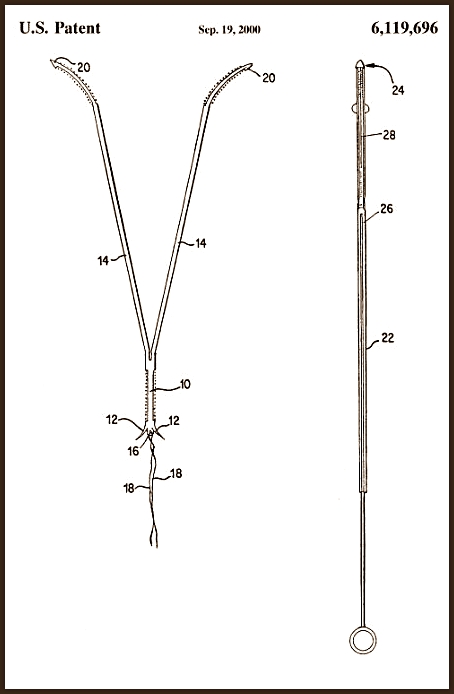 Dispozitiv intrauterin pentru cățele